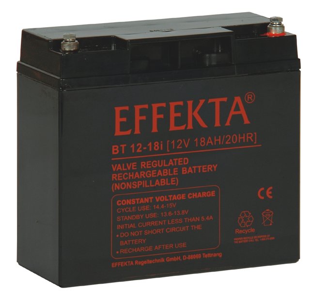 Effekta Blei-Vlies Batterien für USV Anlagen und Telekommunikationssysteme.